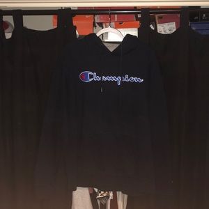 Navy Champion Hoodie